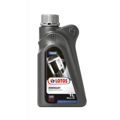 Автомобильное моторное масло Lotos 15W-40 1л