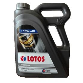 Автомобільна моторна олива Lotos 15W-40 4л