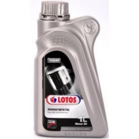 Автомобильное моторное масло Lotos SEMISYNTETIC 10W-40 1л