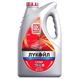 Автомобільна моторна олива ЛУКОЙЛ СУПЕР 10W-40 4л