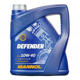 Автомобильное моторное масло MANNOL DEFENDER 10w-40 4л MN7507-4 Автомобильное моторное масло MANNOL DEFENDER 10w-40 4л MN7507-4