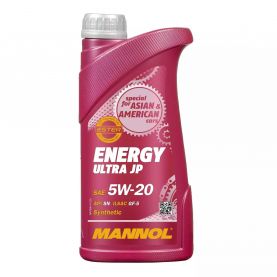 Автомобильное моторное масло MANNOL Energy Ultra JP 5W-20 1л MN7906-1