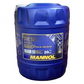 Автомобільна моторна олива MANNOL Diesel Extra 10w-40 20л