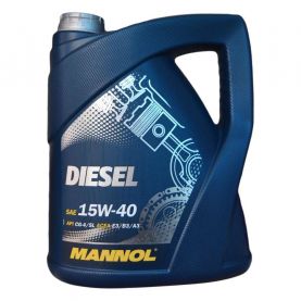 Автомобільна моторна олива MANNOL Diesel 15w-40 5л