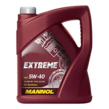 Автомобильное моторное масло MANNOL Extreme 5w-40 5л