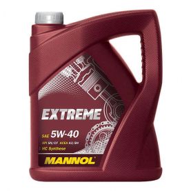 Автомобільна моторна олива MANNOL Extreme 5w-40 5л