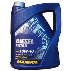 Автомобільна моторна олива MANNOL Diesel Extra 10w-40 5л
