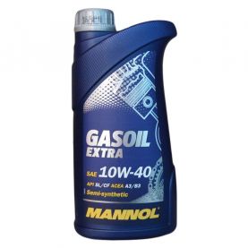 Автомобильное моторное масло MANNOL Gasoil Extra 10w-40 1л