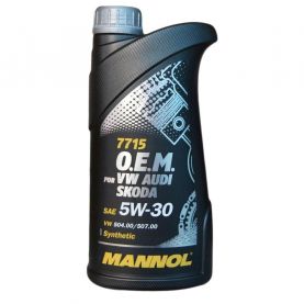 Автомобільна моторна олива MANNOL O.E.M. for VW AUDI SKODA 5W-30 1л