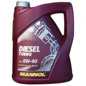 Автомобільна моторна олива MANNOL Diesel Turbo 5W-40 5л