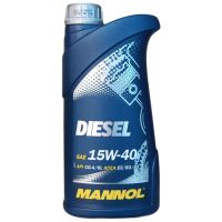 Автомобільна моторна олива MANNOL Diesel 15w-40 1л
