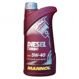 Автомобільна моторна олива MANNOL Diesel Turbo 5W-40 1л