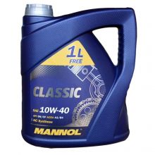 Автомобильное моторное масло MANNOL Classic 10w-40 5л