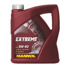 Автомобільна моторна олива MANNOL Extreme 5w-40 4л
