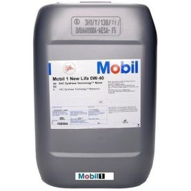 Автомобільна моторна олива Mobil 1 New Life 0W-40 20л