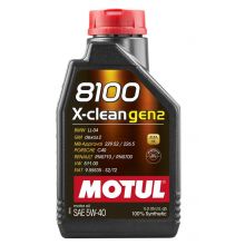 Автомобільна моторна олива MOTUL 8100 X-clean gen2 5w-40 1л 109761