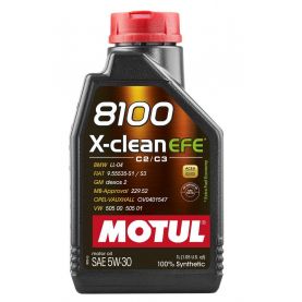 Автомобільна моторна олива MOTUL 8100 X-clean EFE C2/C3 5w-30 1л 109470