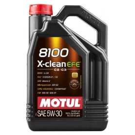 Автомобільна моторна олива MOTUL 8100 X-clean EFE C2 / C3 5w-30 5л 109471
