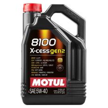 Автомобільна моторна олива MOTUL 8100 X-cess gen2 5w40 4л 109775