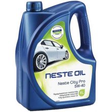 Автомобільна моторна олива Neste City Pro 5W-40 4л