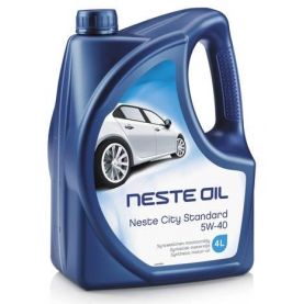 Автомобільна моторна олива Neste Oil City Standart 5W-40 4л