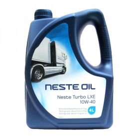 Автомобільна моторна олива Neste Turbo LXE 10W-40 4л Автомобільна моторна олива Neste Turbo LXE 10W-40 4л