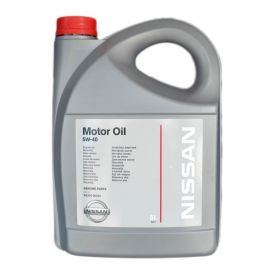 Автомобильное моторное масло Nissan 5W-40 5л