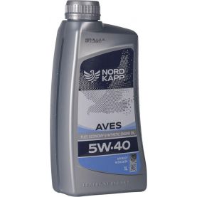 Автомобильное моторное масло NORDKAPP AVES 5W-40 1л nk0083