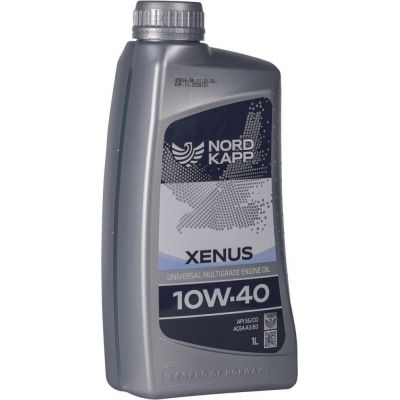 Автомобильное моторное масло NORDKAPP XENUS 10W-40 1л nk0380