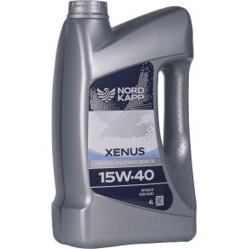 Автомобільна моторна олива NORDKAPP XENUS 15W-40 4л nk1332