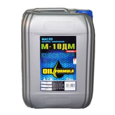 Индустриальное моторное масло OIL Formula М10ДМ 20л