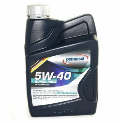 Автомобільна моторна олива Pennasol Super Pace 5W-40 1л