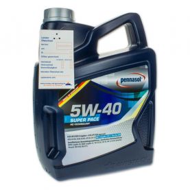 Автомобільна моторна олива Pennasol Super Pace 5W-40 4л
