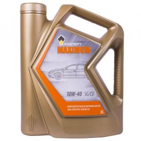 Автомобильное моторное масло Роснефть Maximum 10W-40 5л