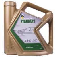 Автомобильное моторное масло Роснефть Standart 15W-40 4л