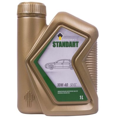 Автомобильное моторное масло Роснефть Standart 10W-40 1л