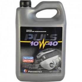 Автомобильное моторное масло Россинтез PULS 10W-40 4л
