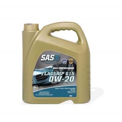Автомобильное моторное масло SASH FLAGSHIP G15 0W-20 5л 109126