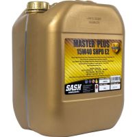 Автомобильное моторное масло SASH MASTER PLUS SHPD 15W-40 20л 100413
