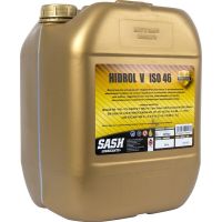Индустриальное гидравлическое масло SASH HIDROL V ISO46 DIN 51524 Part3 HVLP 20л 101123
