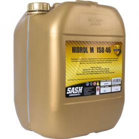 Индустриальное гидравлическое масло SASH HIDROL M ISO46 DIN 51524 Part2 HLP 20л 101151