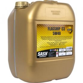Автомобильное моторное масло SASH FLAGSHIP C3 5W-40 20л 100134