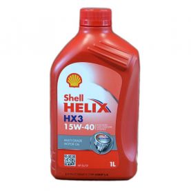 Автомобільна моторна олива Shell Helix HX3 15W-40 1л