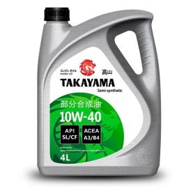 Автомобільна моторна олива TAKAYAMA Semi-Synthetic 10W-40 4л