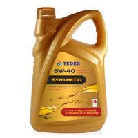 Автомобільна моторна олива TEDEX SYNTHETIC 5W-40 4л