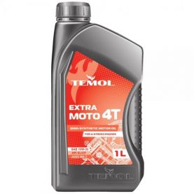 Олива моторна TEMOL Extra Moto 4T (SAE 10W-30) 1л