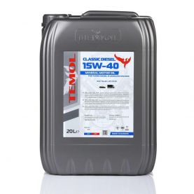 Автомобільна моторна олива TEMOL Classic Diesel 15W-40 20л