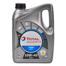 Автомобильное моторное масло TOTAL 10W-40 QUARTZ 7000 Diesel 4л