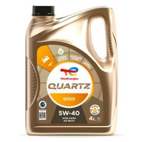Автомобильное моторное масло TOTAL 5W-40 QUARTZ 9000 4L 173574