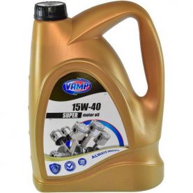Автомобильное моторное масло Vamp Super 15W-40 4л 4703